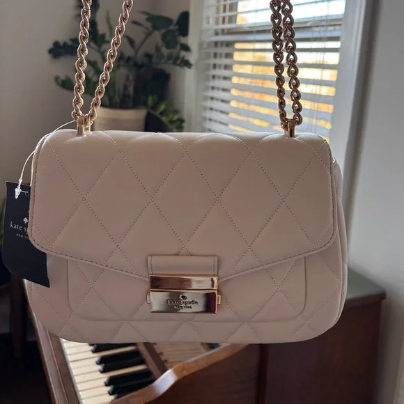 KATE SPADE ♠️ Carey Smooth Quilted Leather Purse Medium - Picture 5 of 5